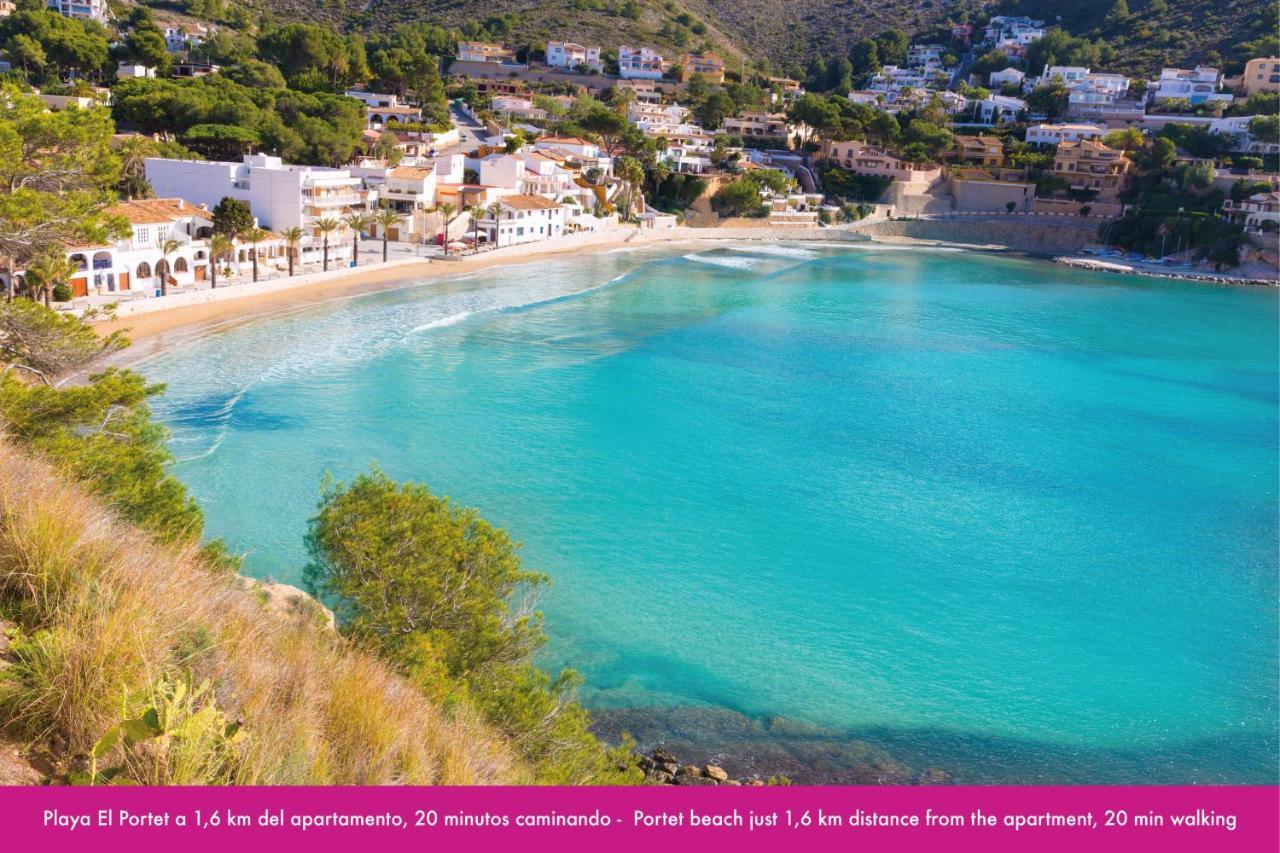 2 Bedrooms Apartment In Moraira Center With Community Pool Exterior photo