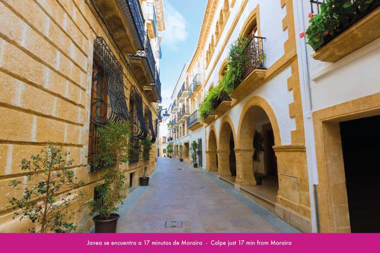 2 Bedrooms Apartment In Moraira Center With Community Pool Exterior photo
